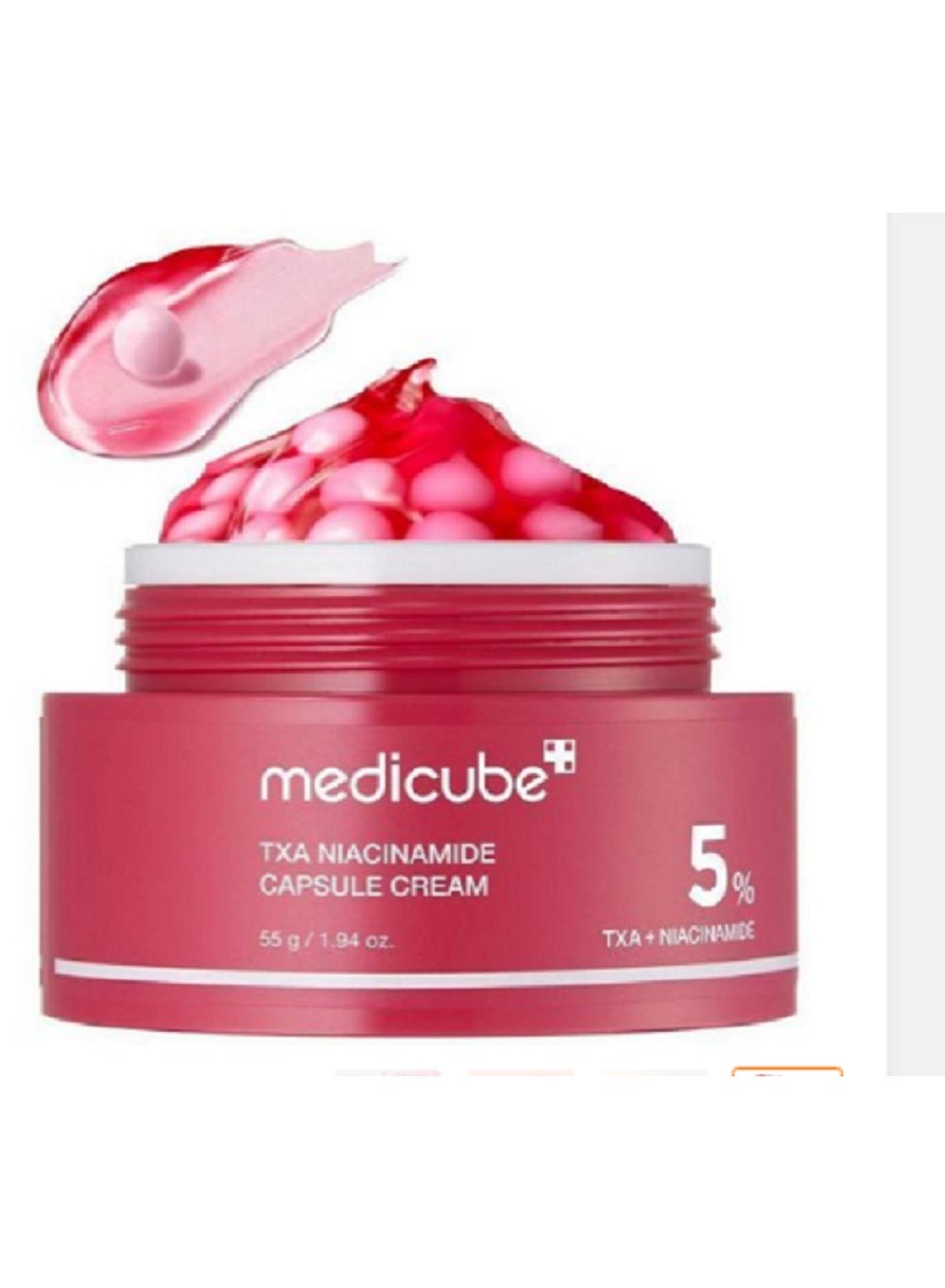 Medicube Niacinamide TXA Capsule Cream 5% 55g